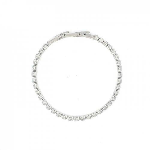 BRACCIALE TENNIS CON ZIRCONIA 3mm - JN21927736CD17