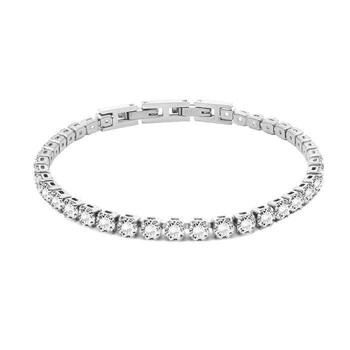 BRACCIALE TENNIS CON ZIRCONIA 3mm - JN21927736CD17