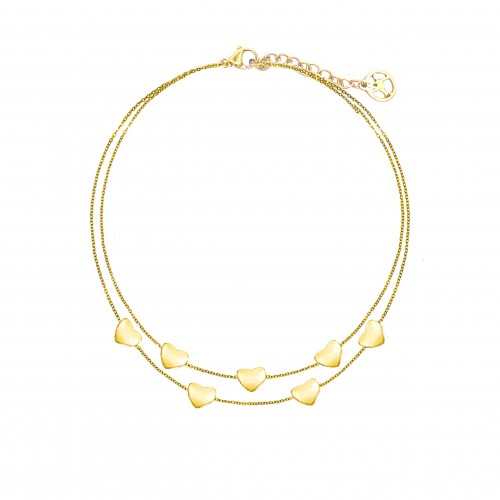 BRACCIALE DOPPIO FILO CON CUORE - JN219168C98