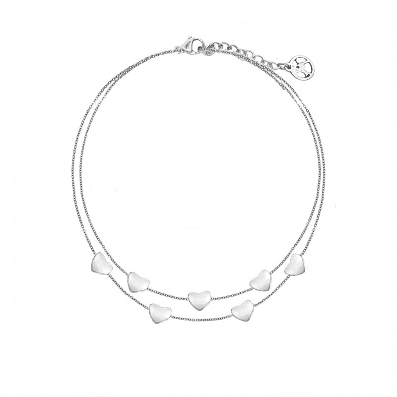 BRACCIALE DOPPIO FILO CON CUORE - JN219168C98