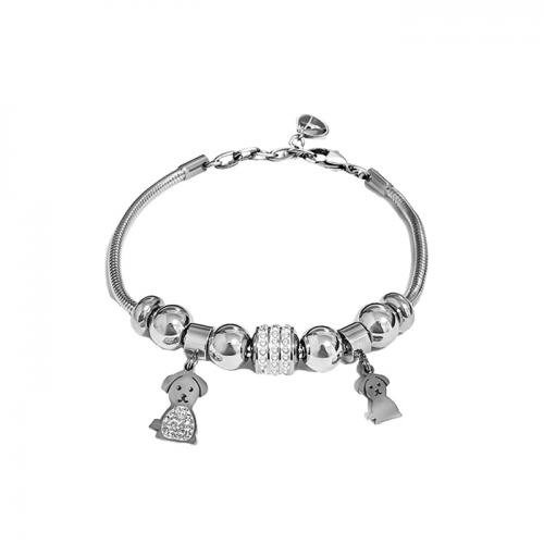 BRACCIALE CON CHARMS CANE - JN2273D309