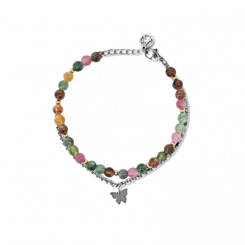 BRACCIALE DOPPIO CON FARFALLA - JN2360E445