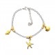 BRACCIALE PEPITA CON CHARMS DEL MARE - JN2384E552