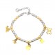 BRACCIALE PEPITA CON CHARMS ANIMALI -  JN2396E165