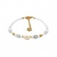 BRACCIALE CON CRISTALLO E PERLA - MNK2336E962