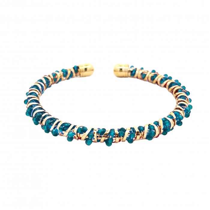 BRACCIALE INCASTRO IN CRISTALLO - NK22116D206