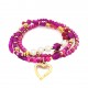 BRACCIALE ELASTICIZZATO CON CRISTALLO E PERLA - OL23120E729