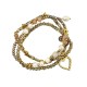 BRACCIALE ELASTICIZZATO CON CRISTALLO E PERLA - OL23120E729