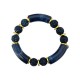 BRACCIALE ELASTICO IN ACRILICO CON PALLINE STRASSATE - OL2356E730