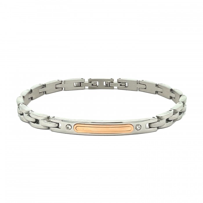 BRACCIALE PIASTRINA CON STRASS - RD23212E210