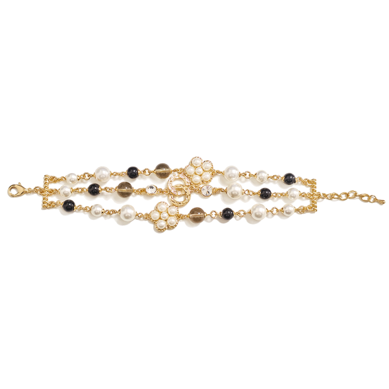 BRACCIALE DI PERLE A TRE FILI - S16124G