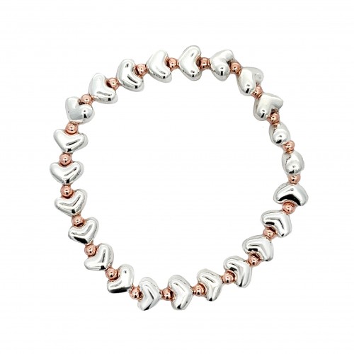 BRACCIALE ELASTICO CON CUORE - SW2252D257