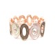 BRACCIALE ELASTICO SMALTATO CON CRISTALLO - SW2388E934