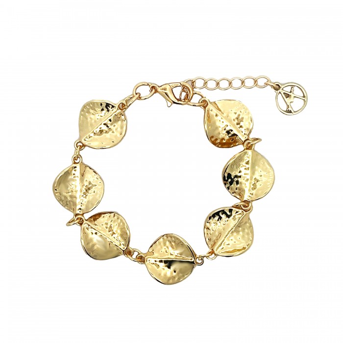 BRACCIALE FOGLIE ORO - SW2448A9