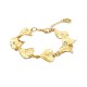 BRACCIALE FOGLIE ORO - SW2448A9