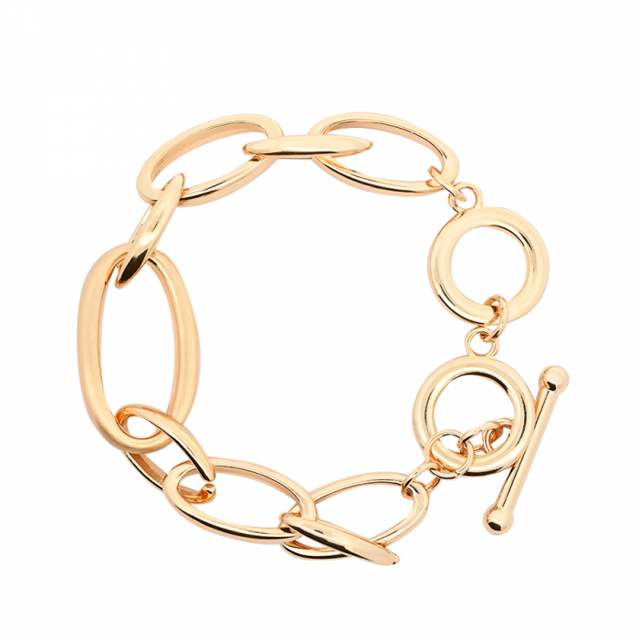 BRACCIALE A MAGLIA CATENA AD ANELLI - SW2456A394