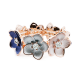 BRACCIALE ELASTICO FIORE SMALTATO - SW2488A168