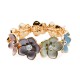 BRACCIALE ELASTICO FIORE SMALTATO - SW2488A168