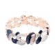 BRACCIALE ELASTICO SMALTATO CON STRASS - SW2488A169