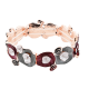 BRACCIALE ELASTICO FIORE SMALTATO - SW2488A786