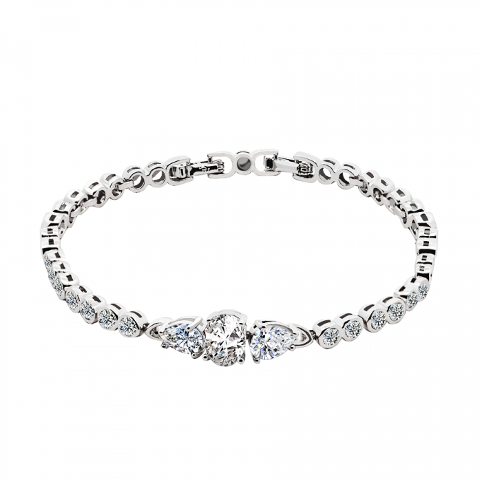 BRACCIALE TENNIS CON ZIRCONIA - XPB5001