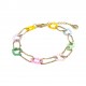 BRACCIALE A CATENA CON CRISTALLO - YNK2368F122