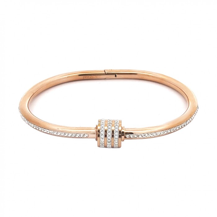 BRACCIALE RIGIDO CON STRASS - ZRK2135112B73