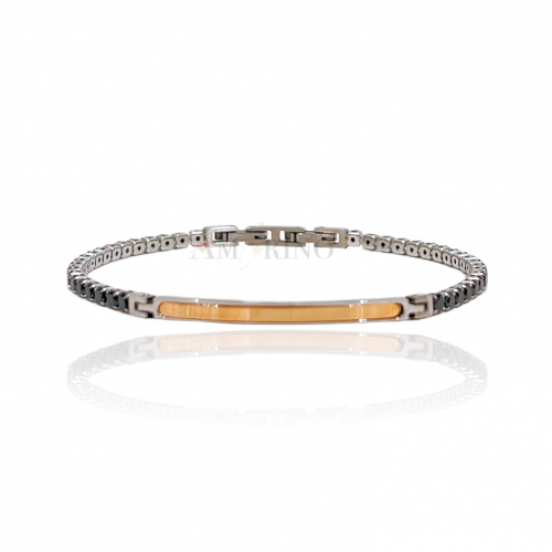 BRACCIALE TENNIS CON PIASTRINA - JN22124E63