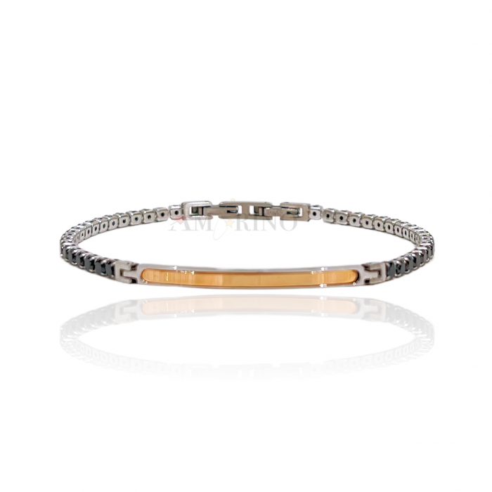 BRACCIALE TENNIS CON PIASTRINA - JN22124E63