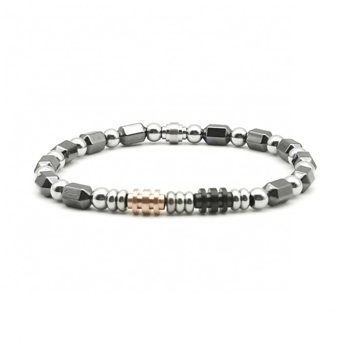 BRACCIALE UOMO IN EMATITE ELASTICO - ANR20925104C10