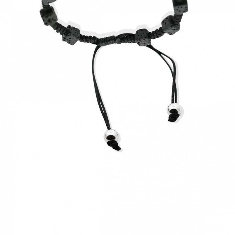 BRACCIALE IN PIETRA LAVICA - DS2448A228