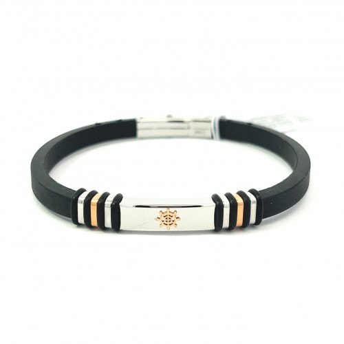 BRACCIALE UOMO CON TIMONE - KM2166124C33