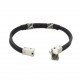 BRACCIALE UOMO CON VERA PELLE - KM23108E627