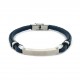 BRACCIALE UOMO CON VERA PELLE - KM23110E623