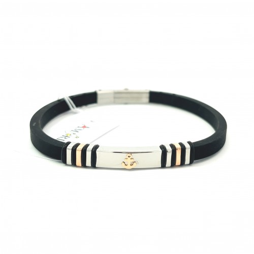 BRACCIALE UOMO CON ANCORA - RD22124E34