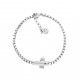 BRACCIALE UOMO CON CROCE E PUNTO LUCE - RD23128E228