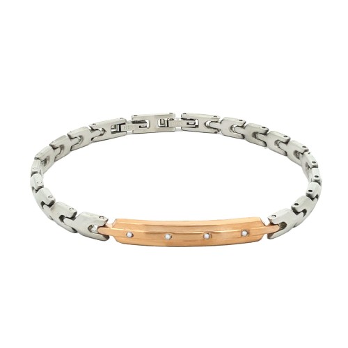 BRACCIALE DA UOMO CON STRASS - RD23208E225