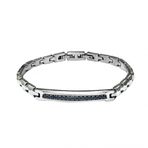 BRACCIALE UOMO CON ZIRCON NERO - RD23212E223