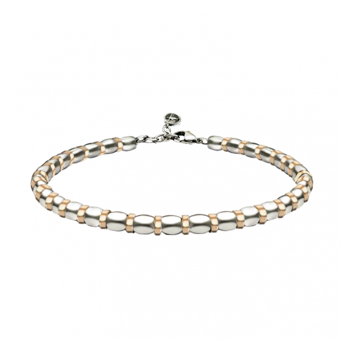 BRACCIALE UOMO AMORINO CON PERLINE  - RD2388E203