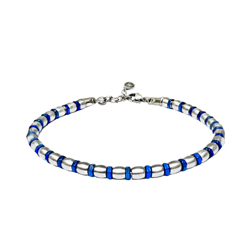 BRACCIALE UOMO AMORINO CON PERLINE  - RD2388E203