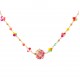 COLLANA CON PALLA FIORI  - 222281344B32