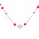 COLLANA CON PALLA FIORI  - 222281344B32