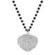 COLLANA CON CUORE DI STRASS - AJJ141291408G95