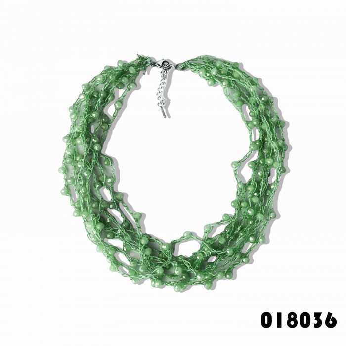 COLLANA GIROCOLLO CON CRISTALLI - CY227840654