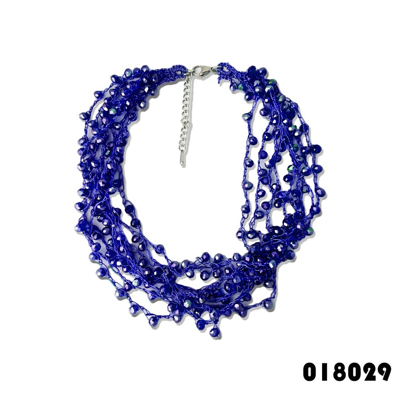 COLLANA GIROCOLLO CON CRISTALLI - CY227840654