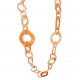 COLLANA LUNGA CON CATENA IN RESINA - FT22176D297