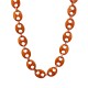 COLLANA LUNGA CON MAGLIA MARINARA IN RESINA - FT2396E384