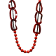 COLLANA CORDA LUNGA CON PERLINE IN RESINA - FT24160A305