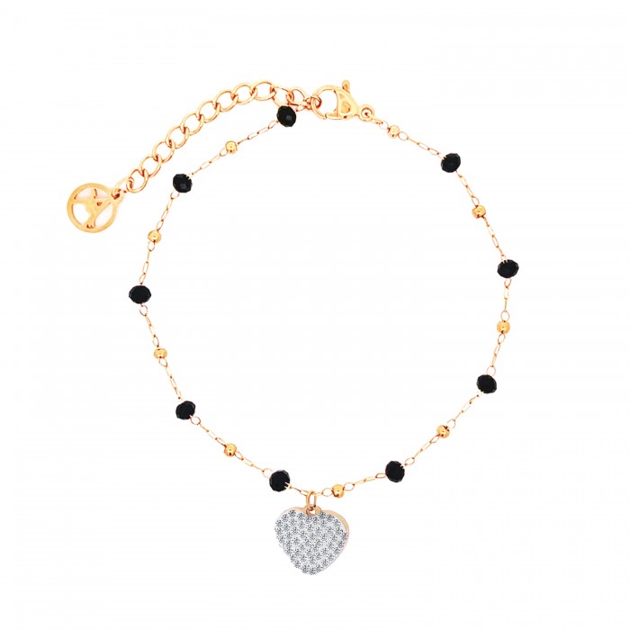 BRACCIALE CON CIONDOLO CUORE - JN21811544C75