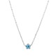 COLLANA GIRACOLLO CON ZIRCONI E STELLA - JN23424F63